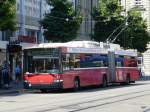 Bern Mobil - Trolleybus Nr.17 unterwegs auf der Linie 12 in Bern am 06.06.2015