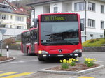 Bern Mobil - Mercedes Citaro  Nr.850  BE  671850 unterwegs auf der Linie 19 in der Stadt Bern am 25.03.2016