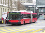 Bern Mobil - MAN Trolley  Nr.6 unterwegs auf der Linie 11 in der Stadt Bern am 25.03.2016