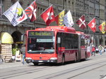 Bern Mobil - Mercedes Citaro Nr.863  BE 671863 unterwegs auf der Linie 10 in der Stadt Bern am 24.05.2016