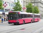 Bern Mobil - Volvo-Hess Nr.263  BE 572263 unterwegs auf der Linie 10 in der Stadt Bern am 24.05.2016