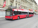 Bern Mobil - Volvo Nr.825  BE 612825 unterwegs auf der Linie 10 in der Stadt Bern am 24.05.2016