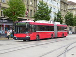 Bern Mobil - NAW Trolleybus Nr.11 unterwegs auf der Linie 12 in der Stadt Bern am 21.06.2016