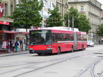 Bern Mobil - NAW Trolleybus Nr.13 unterwegs auf der Linie 12 in der Stadt Bern am 21.06.2016