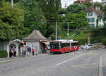 BERNMOBIL: Impressionen der Trolleybuslinie 12.