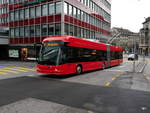 Bern Mobil - Hess Trolleybus Nr.21 unterwegs auf der Linie 12 am 06.01.2018