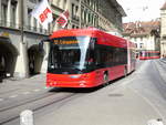 Bern Mobil - Trolleybus Nr.21 unterwegs auf der Linie 12 in der Stadt Bern am 29.04.2018