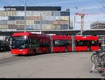 Bern Mobil - Trolleybus Nr.47 unterwegs auf der Linie 20 in der Stadt Bern am 16.03.2019