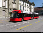 Bern Mobil - Hess Trolleybus Nr.21 unterwegs in der Stadt Bern am 08.08.2020