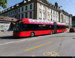 Bern Mobil - Hess Trolleybus Nr.22 unterwegs in der Stadt Bern am 08.08.2020