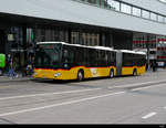 Postauto - Mercedes Citaro BE 734631 in der Postauto Haltestellen Bern Schanzenstrasse neben dem Bahnhof Bern am 07.09.2020