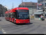 Bern Mobil - Hess E-Bus Nr.201 unterwegs in der Stadt Bern am 17.06.2023