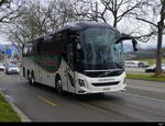 Eberhard - Volvo 9700 Reisebus unterwegs auf den Stassen in Bern am 27.01.2024