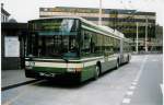 Aus dem Archiv: SVB Bern Nr. 3 NAW/Hess Gelenktrolleybus am 16. März 1998 Bern, Bahnhof