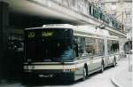 Aus dem Archiv: SVB Bern Nr. 5 NAW/Hess Gelenktrolleybus am 3. August 1998 Bern, Bahnhof