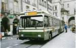 Aus dem Archiv: SVB Bern Nr. 64 Volvo/R&J Gelenktrolleybus am 10. Oktober 1998 Bern, Marktgasse