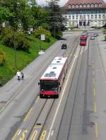 Bern mobil - Volvo-Hess  Nr.266  BE 572266 unterwegs auf der Linie 10 am 03.05.2009