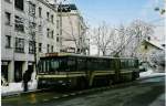 Aus dem Archiv: SVB Bern Nr. 30 FBW/Hess Gelenktrolleybus am 10. Februar 1999 Bern, Bachmtteli