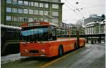 Aus dem Archiv: SVB Bern Nr. 282/BE 339'282 FBW/Hess-Gangloff am 10. Februar 1999 Bern, Bahnhof