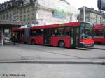 NAW Swisstrolley 2 am 21.10.06 am Bhf. Bern. Diese NAW's waren die letzte NAW Busserie, die in der Schweiz gebaut wurde.