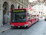 Bern mobil - Mercedes Citaro Nr.850  BE 671850 unterwegs auf der Linie 12 in der Altstadt von Bern am 24.04.2010