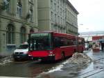 Bernmobil, Bern Nr. 266/BE 572'266 Volvo/Hess am 7. Dezember 2010 Bern, Bahnhof