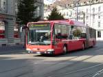 Bern mobil - Mercedes Citaro Nr.864  BE 671864 unterwegs auf der Linie 10 in Bern am 11.09.2011