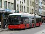 VB Biel - Trolleybus Nr.58 unterwegs auf der Linie 1 in der Stadt Biel am 19.09.2014