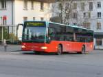VB Biel - Mercedes Citaro Nr.183  BE 654183 unterwegs auf der Linie 6 beim Spitalzentrum Biel am 21.12.2014