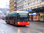VB Biel - Trolleybus Nr.57 unterwegs auf der Linie 1 in Biel am 23.04.2016