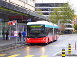VB Biel - Trolleybus Nr.60 unterwegs auf der Linie 1 in Biel am 23.04.2016