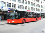 VB Biel - Mercedes Citaro Nr.191  BE 821191 unterwegs auf der Linie 6 in der Stadt Biel am 19.06.2016