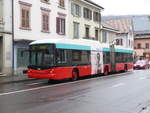 VB Biel - Trolleybus Nr.57 unterwegs auf der Linie 4 in der Stadt Biel am 13.03.2018