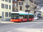 VB Biel - Trolleybus Nr.56 unterwegs auf der Linie 4 in Biel am 10.04.2018