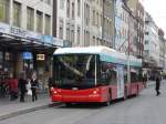 VB Biel - Hess-Swisstrolleybus BGT-N2C Nr.56 unterwegs auf der Linie 1 am 12.12.2008