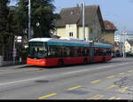VB Biel - Hess Trolleybus  Nr.52 unterwegs in Biel-Mett am 04.03.2023