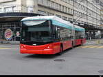 VB Biel - Hess Trolleybus Nr.53 unterwegs in der Stadt Biel am 12.03.2023