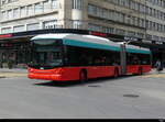 VB Biel - Hess Trolleybus  Nr.56 unterwegs in der Stadt Biel am 07.05.2023