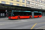 VB Biel - Mercedes Citaro  Nr.165  BE  821165 unterwegs in der Stadt Biel am 07.05.2023