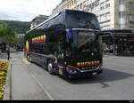 Buchard - Setra S 531 DT  VS  174370 unterwegs für die SBB im Bahnersatz zwischen Biel - Neuchâtel am 07.05.2023
