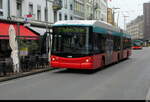 VB Biel - Hess Trolleybus Nr.53 Unterwegs auf der Linie 1 in der Stadt Biel am 04.11.2025