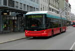 VB Biel - Hess Trolleybus Nr.60 Unterwegs als Fahrschule in der Stadt Biel am 04.11.2025