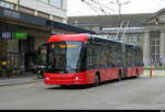 VB Biel - Hess Trolleybus Nr.99 Unterwegs auf der Linie 4 in der Stadt Biel am 04.11.2025
