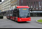 VB Biel - Hess Trolleybus Nr.94 unterwegs auf der Linie 4 in der Stadt Biel am 22.01.2026