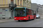VB Biel - Mercedes Citaro Nr.184  BE 654184 unterwegs auf der Linie 8 in der Stadt Biel am 20.01.2026