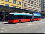 VB Biel - Hess Trolleybus  Nr.52 unterwegs auf der Linie 1 in Biel am 18.06.2026