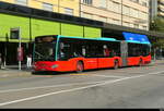 VB Biel  - Mercedes Citaro Nr.162 unterwegs auf der Linie 2 bei den Haltestellen Gegen�ber dem Bahnhof Biel am 14.10.2026