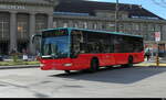 VB Biel  - Mercedes Citaro  Nr.184 unterwegs auf der Linie 6 beim Bahnhof Biel am 14.10.2026