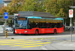 VB Biel  - Mercedes Citaro  Nr.193 unterwegs auf der Linie 5 bei den Haltestellen vor dem Bahnhof Biel am 14.10.2026