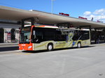 Chur Bus - Mercedes Citaro GR 97510 unterwegs vor dem Bahnhof in Chur am 26.03.2016